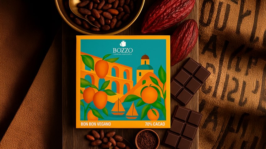 Bozzo packaging raíz y rito