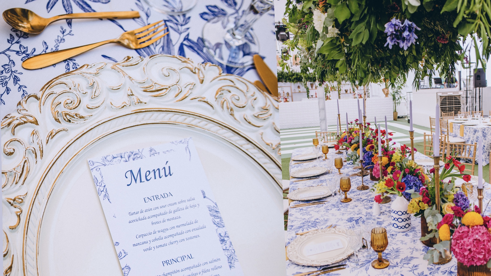 Matrimonio menú portada